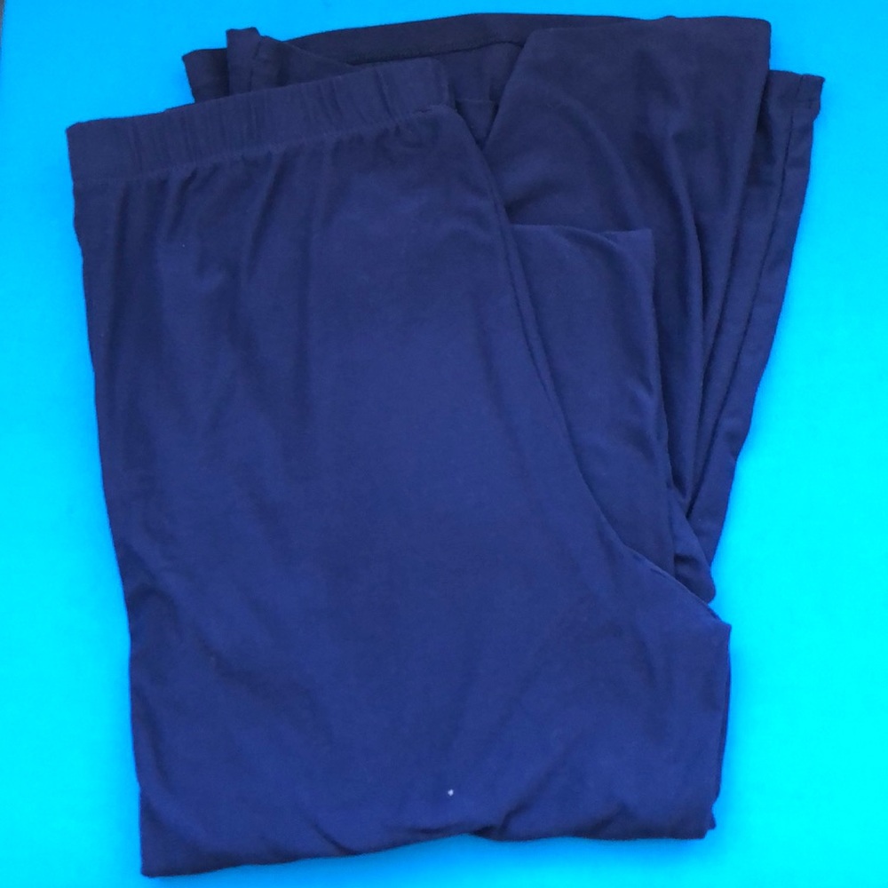 navy blue hippie / flare pants